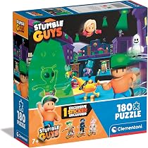 Clementoni Guys-180 Piezas Niños, Puzzle Personajes Videojuego